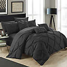 Alternate image 1 for Chic Home Salvatore 10-Piece King Comforter Set in Black