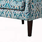 Alternate image 5 for Madison Park Carissa Shelter Wing Chair in Blue/Yellow