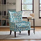 Alternate image 1 for Madison Park Carissa Shelter Wing Chair in Blue/Yellow