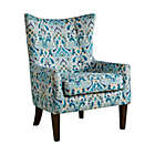 Alternate image 0 for Madison Park Carissa Shelter Wing Chair in Blue/Yellow