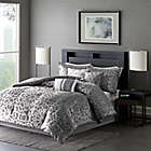 Alternate image 1 for Madison Park 7-Piece Carlow King Comforter Set in Grey