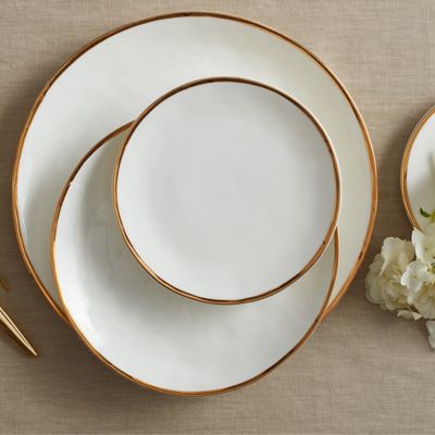 Olivia &amp; Oliver&trade; Harper Organic Shape Gold Dinnerware Collection