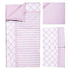 Alternate image 1 for Trend Lab&reg; Orchid Bloom 3-Piece Crib Bedding Set