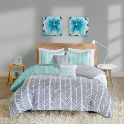 Intelligent Design Adel Comforter Set, Grey Twin Bed Comforter