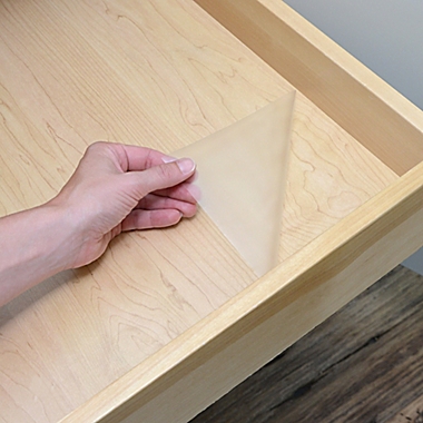 Con-Tact&reg; Brand Self-Adhesive Shelf Liner in Clear. View a larger version of this product image.