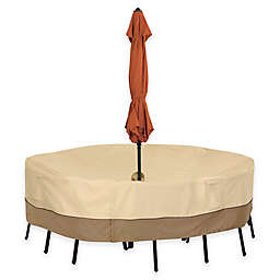 Classic Accessories® Veranda Round Outdoor Table Cover with Umbrella Hole