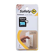 Safety 1st&reg; OutSmart&trade; 2-Pack Outlet Shields in White