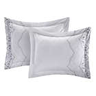 Alternate image 2 for Chic Home Gracia 12-Piece Queen Comforter Set in White