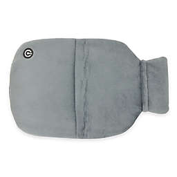 Massaging Hot Water Bottle Cover in Grey