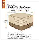 Alternate image 1 for Classic Accessories&reg; Veranda Large Square Patio Table Outdoor Cover