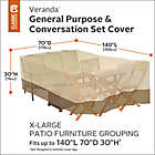 Alternate image 2 for Classic Accessories&reg; Veranda Extra-Large General Purpose Patio Furniture Set Cover
