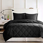Alternate image 0 for Madison Park Essentials Larkspur 3M Scotchgard 3-Piece Full/Queen Comforter Set in Black