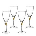Alternate image 1 for Qualia Helix Gold Wine Glasses (Set of 4)