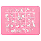 Alternate image 2 for Brinware ABC & 123 Silicone Placemat Set in Pink/Purple (Set of 2)