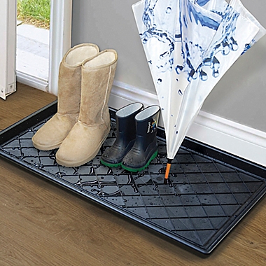 Simply Essential&trade; Boot Tray in Black. View a larger version of this product image.