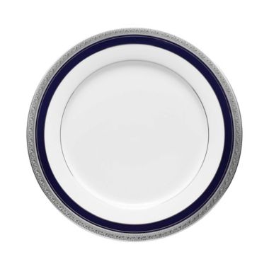 Noritake&reg; Crestwood Cobalt Platinum Dinner Plate. View a larger version of this product image.