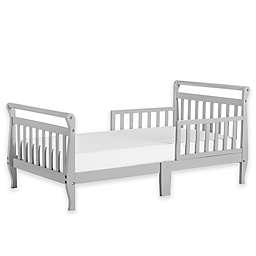 Dream On Me Sleigh Toddler Bed in Grey