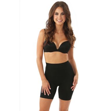Belly Bandit Mother Tucker Medium Compression Short in Black. View a larger version of this product image.