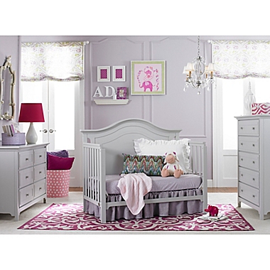 Ti Amo Catania 4-In-1 Convertible Crib in Misty Grey. View a larger version of this product image.