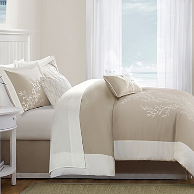 Harbor House&reg; Coastline Comforter Set in Khaki. View a larger version of this product image.
