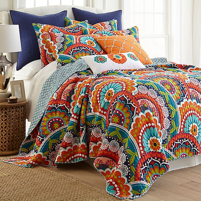 Alternate image 1 for Levtex Home Serendipity 3-Piece Reversible Full/Queen Quilt Set