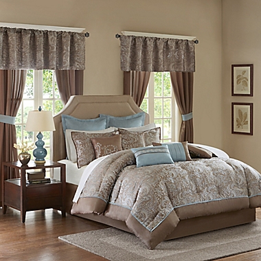 Madison Park Essentials Brystol 24-Piece King  Comforter Set. View a larger version of this product image.