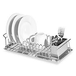 Oggi™ Compact 3-Piece Dish Rack and Cutlery Holder