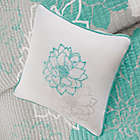 Alternate image 4 for Madison Park Lola Full/Queen Quilted Coverlet Set in Aqua