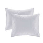 Alternate image 4 for Madison Park Quebec 5-Piece Queen Comforter Set in White