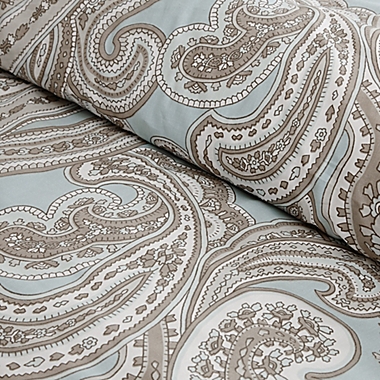 Madison Park Ronan King/California King Duvet Cover Set in Blue. View a larger version of this product image.