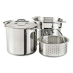 All-Clad 8 qt. Stainless Steel Covered Multicooker