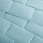 Alternate image 4 for Intelligent Design Avery Seersucker Down Alternative Twin Comforter Mini Set in Aqua