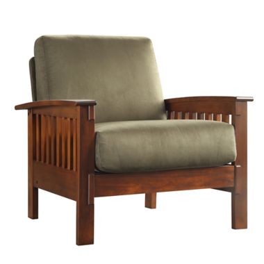 iNSPIRE Q&reg; Brixton Mission Arm Chair. View a larger version of this product image.