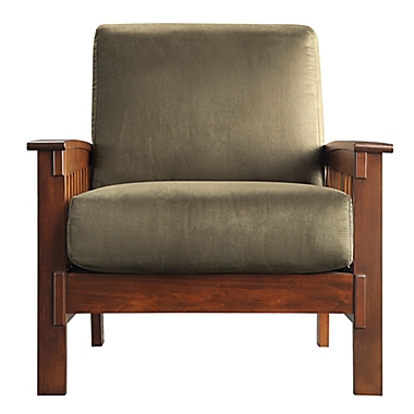 iNSPIRE Q&reg; Brixton Mission Arm Chair. View a larger version of this product image.