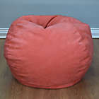 Alternate image 1 for Large Microsuede Bean Bag Chair in Coral