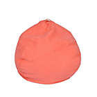 Alternate image 5 for Large Microsuede Bean Bag Chair in Coral
