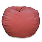 Alternate image 0 for Large Microsuede Bean Bag Chair in Coral