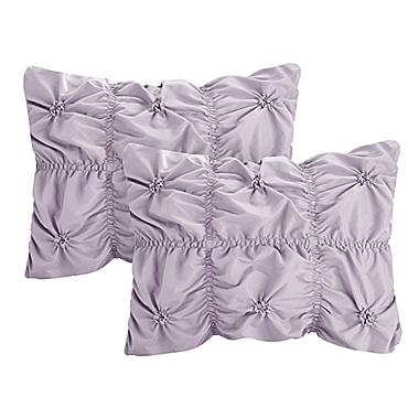 Chic Home Halpert Purple 6 Piece Comforter Set 