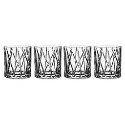 Orrefors City Old Fashioned Glasses (Set of 4)