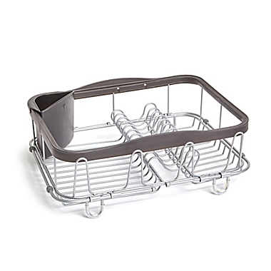 Umbra&reg; SINKIN Expandable Multiuse Sink Rack charcoal. View a larger version of this product image.