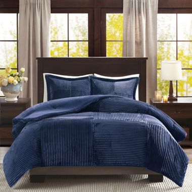 Premier Comfort Parker Corduroy 3-Piece Comforter Set. View a larger version of this product image.