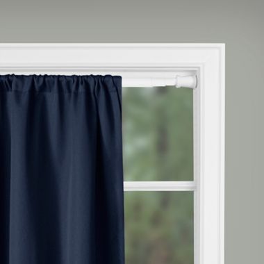 Maytex 48 to 120-Inch Adjustable Tension Curtain Rod in White. View a larger version of this product image.