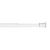 Maytex 48 to 120-Inch Adjustable Tension Curtain Rod in White