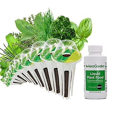Miracle-Gro&reg; AeroGarden&trade; Gourmet Herbs Seeds 9-Pod Kit. View a larger version of this product image.