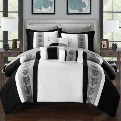 Black Cream Bedding Sets Bed Bath, Southwestern Bedding Twine