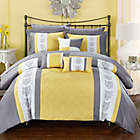 Alternate image 0 for Chic Home Adam 8-Piece Twin Comforter Set in Yellow