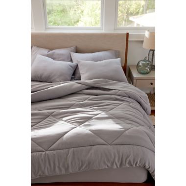 Ryleigh 5-Piece Twin Comforter Set in Grey. View a larger version of this product image.