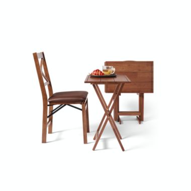 Bee &amp; Willow&trade; 5-Piece Snack Tray Set in Walnut. View a larger version of this product image.