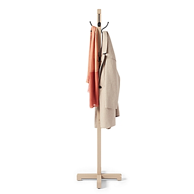 Bee &amp; Willow&trade; Wood Coat Rack in Grey. View a larger version of this product image.