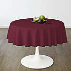 Alternate image 1 for Studio 3B&trade; Merrowed Linen Blend 70-Inch Round Tablecloth in Wine